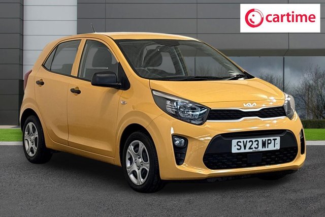 View our Kia Picanto 1.0 DPi 1 Hatchback 5dr Petrol Manual Euro 6 (s/s) (66 bhp) Advanced Driving Assistance Pack, Manually Adjustable Door Mirrors, Heated Rear Window, 14In Steel Wheels, Bluetooth