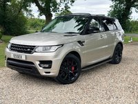 USED 2015 64 LAND ROVER RANGE ROVER SPORT 3.0h SDV6 AUTOBIOGRAPHY DYNAMIC DIESEL HYBRID AUTOMATIC 4X4 ** FULL HISTORY INC BELTS **