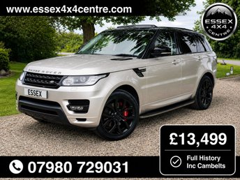 2015 LAND ROVER RANGE ROVER SPORT 3.0h SDV6 AUTOBIOGRAPHY DYNAMIC DIESEL HYBRID AUTOMATIC 4X4 £13499.00