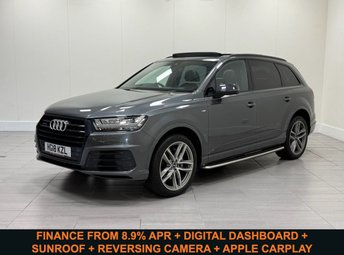 2018 AUDI Q7 3.0 TDI V6 S line SUV 5dr Diesel Tiptronic quattro Euro 6 (s/s) (272 ps) &pound;26390.00