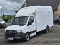 USED 2020 20 MERCEDES-BENZ SPRINTER 2.1 311 CDI CHASSIS CAB 13FT 6 LUTON BOX FWD L2 Euro 6 (114 ps) 13FT 6"  LUTON BOX, 1 PREVIOUS OWNER, CARPLAY