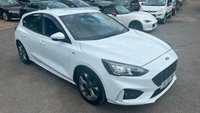 2020 FORD FOCUS 1.5 EcoBlue ST-Line Hatchback 5dr Diesel Manual Euro 6 (s/s) (120 ps) in white with only 2 owners and a full service history in lovely condition. &pound;9999.00