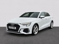 USED 2023 23 AUDI A3 1.0 TFSI 30 S line Sportback 5dr Petrol S Tronic Euro 6 (s/s) (110 ps) Wireless Apple CarPlay and Android