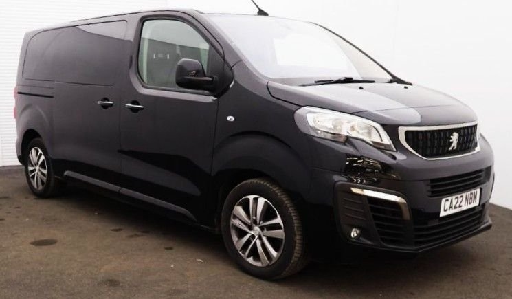 Black 2022 Peugeot Traveller MPV Front-wheel drive Manual