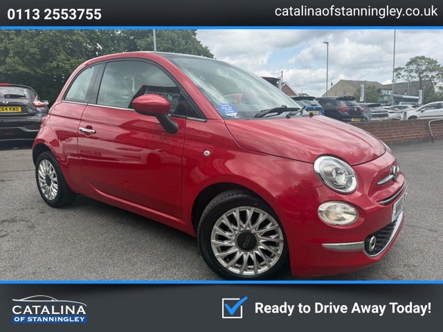 View our Fiat 500 1.2 Lounge Hatchback 3dr Petrol Manual Euro 6 (s/s) (69 bhp)