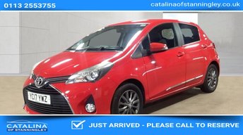 2017 TOYOTA YARIS 1.33 Dual VVT-i Icon Hatchback 5dr Petrol Manual Euro 6 (99 ps) £6400.00