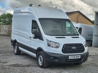 USED 2018 68 FORD TRANSIT 2.0 350 ECOBLUE LEADER MWB FWD L2 H3 EURO 6 (130 ps) MWB, EXTRA HIGH ROOF, ONE OWNER FROM NEW, EURO 6, 44K MILES