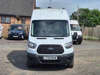 USED 2018 68 FORD TRANSIT 2.0 350 ECOBLUE LEADER MWB FWD L2 H3 EURO 6 (130 ps) MWB, EXTRA HIGH ROOF, ONE OWNER FROM NEW, EURO 6, 44K MILES