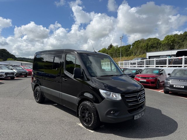 View our Mercedes-Benz Sprinter 215 CDI Pure Panel 5-SEATER DAY VAN with BED 2.0 Diesel Manual FWD L1 H1 Euro 6 (150 ps)