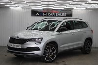 USED 2021 70 SKODA KAROQ 1.5 TSI ACT SportLine SUV 5dr Petrol DSG Euro 6 (s/s) (150 ps) *** FULL SERVICE HISTORY ***