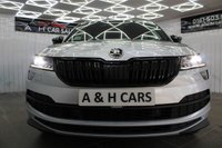 USED 2021 70 SKODA KAROQ 1.5 TSI ACT SportLine SUV 5dr Petrol DSG Euro 6 (s/s) (150 ps) *** FULL SERVICE HISTORY ***