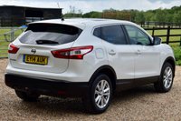 USED 2014 14 NISSAN QASHQAI 1.2 DIG-T Acenta Premium SUV 5dr Petrol Manual 2WD Euro 5 (s/s) (115 ps) 9 SERVICES + NEW MOT! PAN ROOF, SAT NAV, CAMERA, SENSORS!