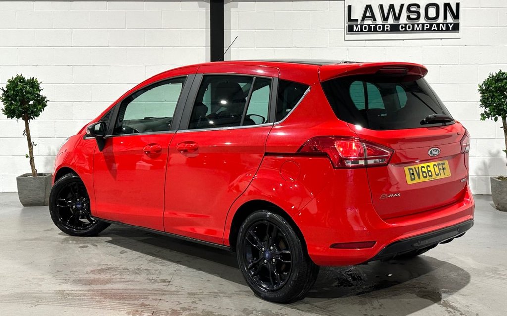 USED 2016 66 FORD B-MAX 1.0T EcoBoost Zetec Red Edition MPV 5dr Petrol Manual Euro 6 (s/s) (140 ps) 