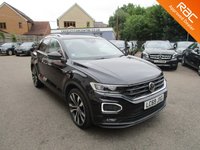 USED 2019 69 VOLKSWAGEN T-ROC 1.5 TSI GPF EVO R-Line SUV 5dr Petrol Manual Euro 6 (s/s) (150 ps) 