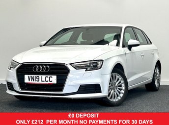 2019 AUDI A3 1.5 TFSI CoD 35 SE Technik Sportback 5dr Petrol Manual Euro 6 (s/s) (150 ps) &pound;9990.00