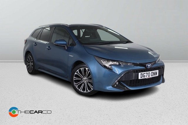 View our Toyota Corolla 1.8 VVT-h Design Touring Sports CVT Euro 6 (s/s) 5dr