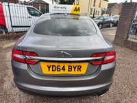 USED 2014 64 JAGUAR XF 2.2d Luxury Saloon 4dr Diesel Auto Euro 5 (s/s) (163 ps) , BIG SPEC CAR, 17IN ALLOYS, SAT NAV, FULL LEATHER, MEGA VALUE,  SERVICE HISTORY