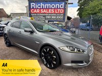 USED 2014 64 JAGUAR XF 2.2d Luxury Saloon 4dr Diesel Auto Euro 5 (s/s) (163 ps) , BIG SPEC CAR, 17IN ALLOYS, SAT NAV, FULL LEATHER, MEGA VALUE,  SERVICE HISTORY