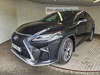 USED 2017 17 LEXUS RX 3.5 450h V6 F Sport SUV 5dr Petrol Hybrid CVT 4WD Euro 6 (s/s) (313 ps) 