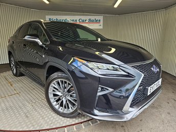 2017 LEXUS RX 3.5 450h V6 F Sport SUV 5dr Petrol Hybrid CVT 4WD Euro 6 (s/s) (313 ps) £20000.00
