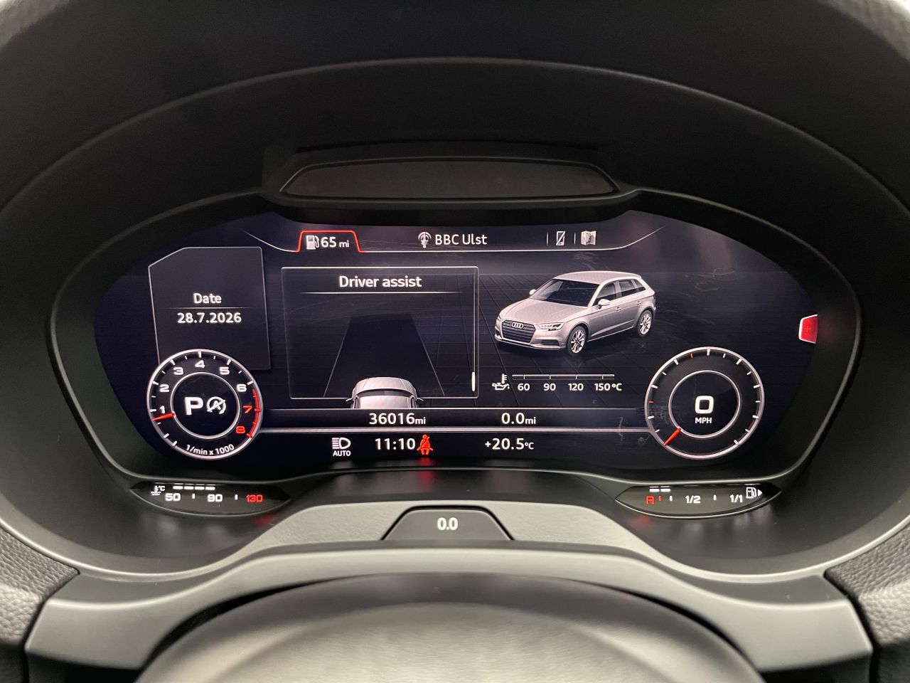 2020 AUDI A3 1.4TFSI Sport Sportback 5dr Petrol S Tronic - vehicle photo 38 for sale on PureCar