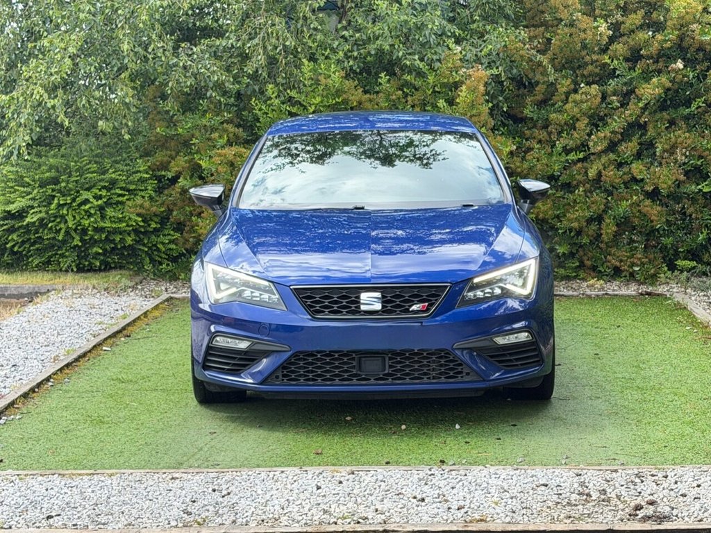 USED 2018 68 SEAT LEON 2.0 TSI Cupra 290 Hatchback 5dr Petrol DSG Euro 6 (s/s) (290 ps) CARPLAY, DAB, LEATHER, 2KEYS