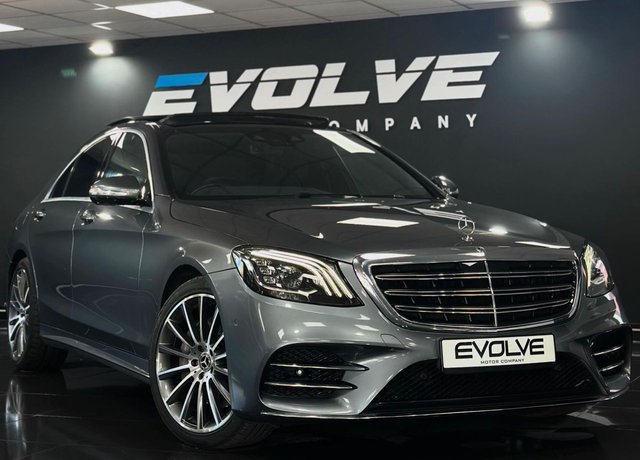 View our Mercedes-Benz S Class 2.9 S350d AMG Line (Premium) Saloon 4dr Diesel G-Tronic+ Euro 6 (s/s) (286 ps)