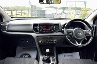 USED 2016 16 KIA SPORTAGE 1.6 GDi 1 SUV 5dr Petrol Manual Euro 6 (130 bhp) 10 SERVICES, NEW MOT & TYRES! CRUISE CONTROL, DAB, BLUETOOTH!
