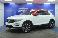 USED 2018 18 VOLKSWAGEN T-ROC 1.0 TSI Design SUV 5dr Petrol Manual Euro 6 (s/s) (115 ps) APPLE CAR PLAY - ADAPTIVE CRUISE CONTROL