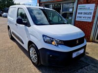 USED 2020 20 PEUGEOT PARTNER 1.5 BlueHDi 1000 Professional Standard Panel Van 5dr Diesel Manual SWB Euro 6 (s/s) (100 bhp) FULL SERVICE HISTORY