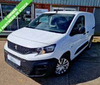 USED 2020 20 PEUGEOT PARTNER 1.5 BlueHDi 1000 Professional Standard Panel Van 5dr Diesel Manual SWB Euro 6 (s/s) (100 bhp) FULL SERVICE HISTORY
