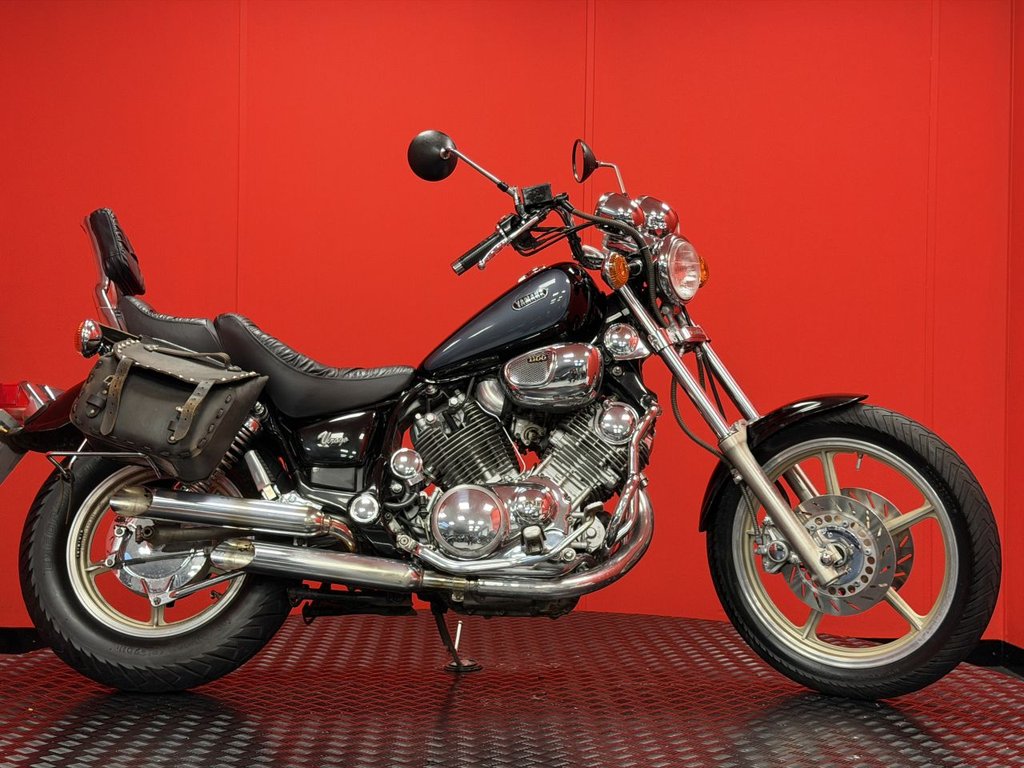 USED 1991 H YAMAHA XV1100 VIRAGO TRADE BIKES AT TRADE PRICES AFTERMARKET EXHAUST