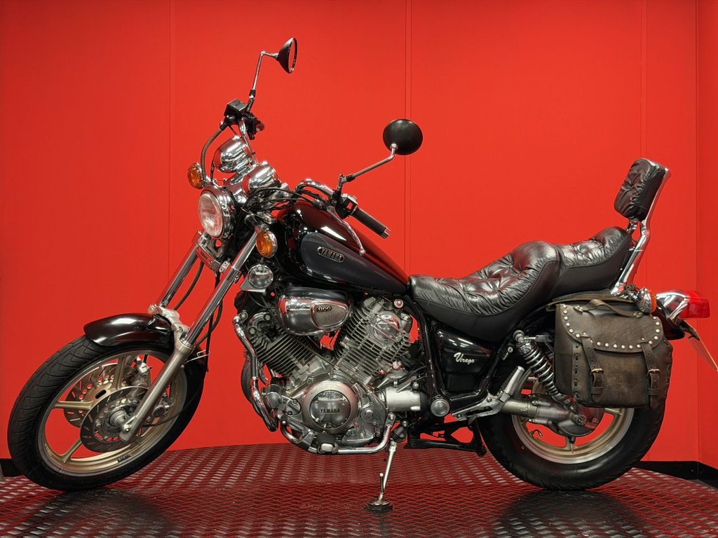 USED 1991 H YAMAHA XV1100 VIRAGO TRADE BIKES AT TRADE PRICES AFTERMARKET EXHAUST