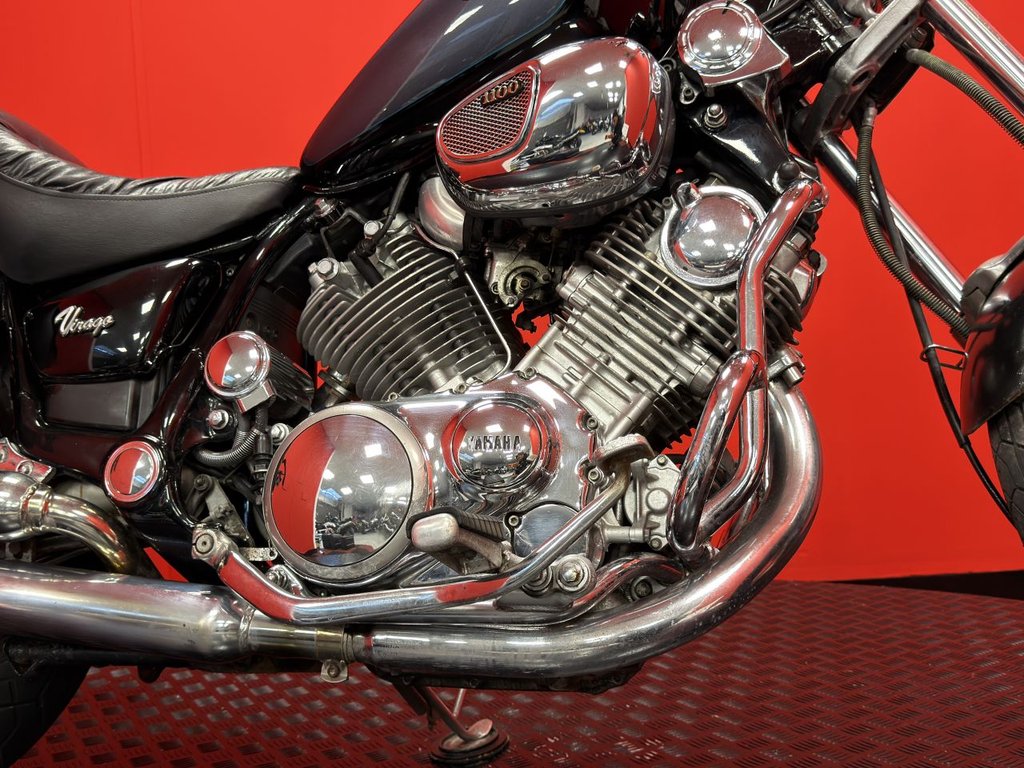 USED 1991 H YAMAHA XV1100 VIRAGO TRADE BIKES AT TRADE PRICES AFTERMARKET EXHAUST