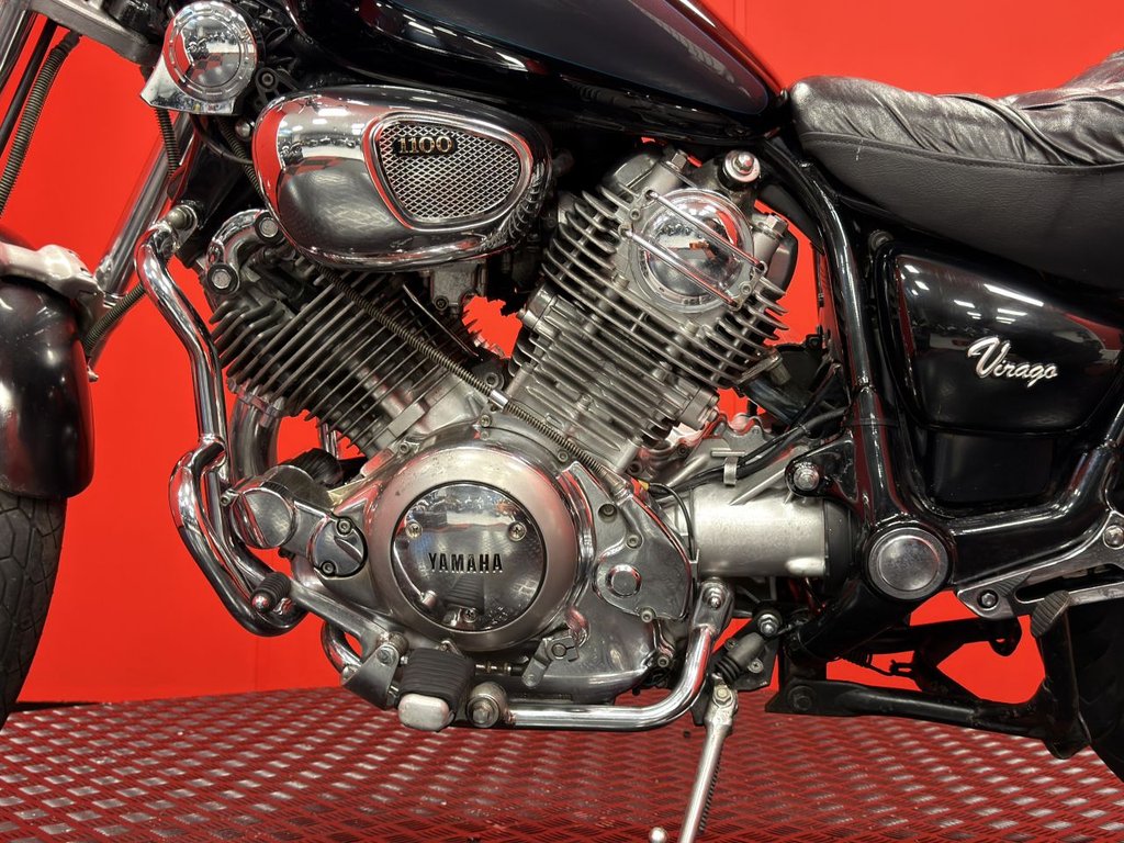 USED 1991 H YAMAHA XV1100 VIRAGO TRADE BIKES AT TRADE PRICES AFTERMARKET EXHAUST