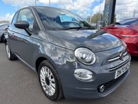 USED 2020 70 FIAT 500 1.2 Lounge Hatchback 3dr Petrol Dualogic Euro 6 (s/s) (69 bhp) Cambelt & Water Pump Replaced