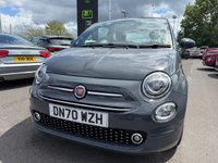 USED 2020 70 FIAT 500 1.2 Lounge Hatchback 3dr Petrol Dualogic Euro 6 (s/s) (69 bhp) Cambelt & Water Pump Replaced