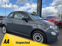 USED 2020 70 FIAT 500 1.2 Lounge Hatchback 3dr Petrol Dualogic Euro 6 (s/s) (69 bhp) Cambelt & Water Pump Replaced