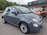 USED 2020 70 FIAT 500 1.2 Lounge Hatchback 3dr Petrol Dualogic Euro 6 (s/s) (69 bhp) Cambelt & Water Pump Replaced