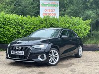 USED 2022 22 AUDI A3 1.5 TFSI 35 Sport Sportback 5dr  1 Owner, FSH, B&O sound system