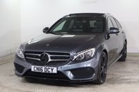 USED 2016 16 MERCEDES-BENZ C-CLASS 2.1 C220d AMG Line (Premium Plus) Estate 5dr Diesel 7G-Tronic+ Euro 6 (s/s) (170 ps) 360 CAM, PAN SUNROOF, HEATED SEATS