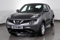 USED 2014 14 NISSAN JUKE 1.6 Visia SUV 5dr Petrol Manual Euro 5 (94 ps) FULL 12 STAMP SERVICE HISTORY - 2 OWNERS - 2 KEYS