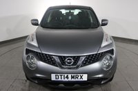 USED 2014 14 NISSAN JUKE 1.6 Visia SUV 5dr Petrol Manual Euro 5 (94 ps) FULL 12 STAMP SERVICE HISTORY - 2 OWNERS - 2 KEYS