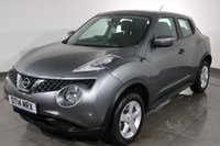 USED 2014 14 NISSAN JUKE 1.6 Visia SUV 5dr Petrol Manual Euro 5 (94 ps) FULL 12 STAMP SERVICE HISTORY - 2 OWNERS - 2 KEYS