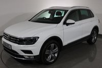 USED 2016 66 VOLKSWAGEN TIGUAN 2.0 TDI BlueMotion Tech SEL SUV 5dr Diesel Manual 4Motion Euro 6 (s/s) (150 ps) 8 stamp SERVICE HISTORY - 2 KEYS - 3 OWNERS