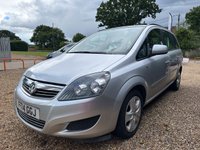 USED 2014 14 VAUXHALL ZAFIRA 1.8 16V Exclusiv MPV 5dr Petrol Manual Euro 5 (120 ps) 