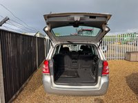 USED 2014 14 VAUXHALL ZAFIRA 1.8 16V Exclusiv MPV 5dr Petrol Manual Euro 5 (120 ps) 
