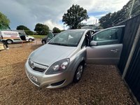 USED 2014 14 VAUXHALL ZAFIRA 1.8 16V Exclusiv MPV 5dr Petrol Manual Euro 5 (120 ps) 