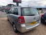 USED 2014 14 VAUXHALL ZAFIRA 1.8 16V Exclusiv MPV 5dr Petrol Manual Euro 5 (120 ps) 