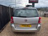 USED 2014 14 VAUXHALL ZAFIRA 1.8 16V Exclusiv MPV 5dr Petrol Manual Euro 5 (120 ps) 